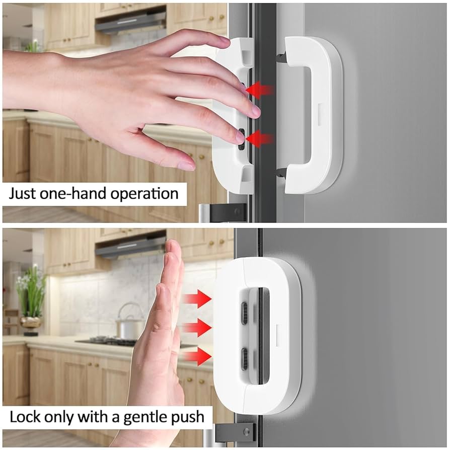 Smart home Refrigerator Lock ( ๐๐ข๐ ๐ก ๐๐ฎ๐๐ฅ๐ข๐ญ๐ฒ ๐๐จ๐ญ ๐๐ข๐ค๐ ๐๐ก๐๐๐ฉย ๐๐ง๐๐ฌ )