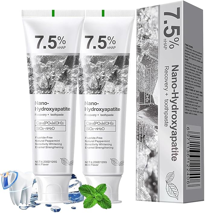 7.5% Nano Hydroxyapatite Toothpaste ( Buy 1 Get 1 Free )