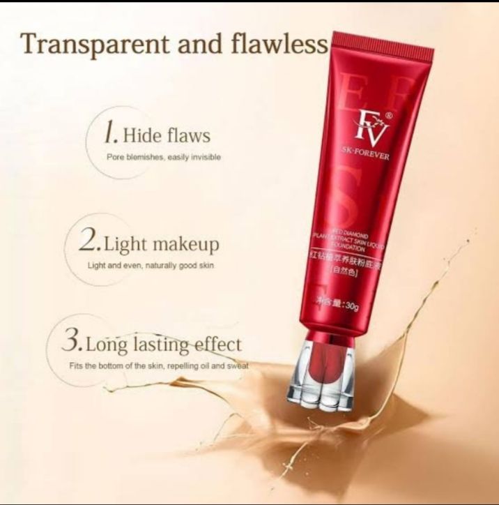 FV Liquid Foundation Matte Finish Ivory 30g