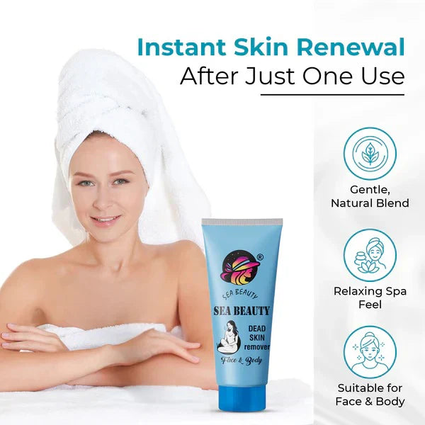 Sea Beauty Dead Skin Remover face & body wash