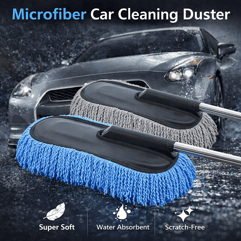 Extendable Microfiber Cleaning Brush