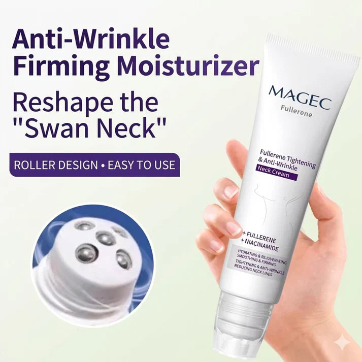 Magec Collagen Fullerene Neck Cream - Tightening & Anti-Wrinkle Formula