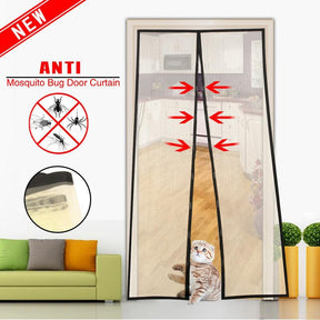Premium Magnetic Mesh Mosquito Curtain – (High Quality )