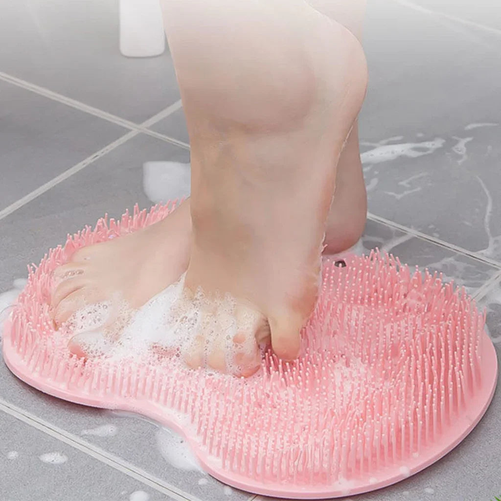 Silicone Exfoliating Foot & Body Scrubber Brush