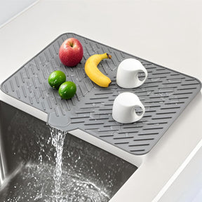 Silicone Dish Drying Mat for Kitchen Counter  ( 𝐇𝐢𝐠𝐡 𝐐𝐮𝐚𝐥𝐢𝐭𝐲 𝐍𝐨𝐭 𝐋𝐢𝐤𝐞 𝐂𝐡𝐞𝐚𝐩 𝐎𝐧𝐞𝐬 )