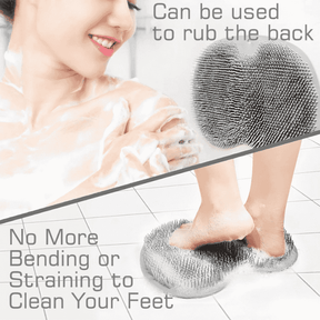 Silicone Exfoliating Foot & Body Scrubber Brush