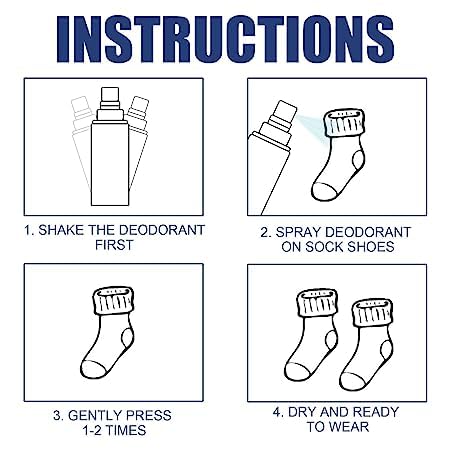Foot Deodorant Odor Spray
