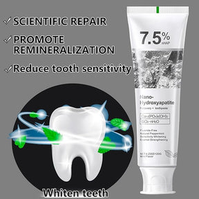 7.5% Nano Hydroxyapatite Toothpaste ( Buy 1 Get 1 Free )