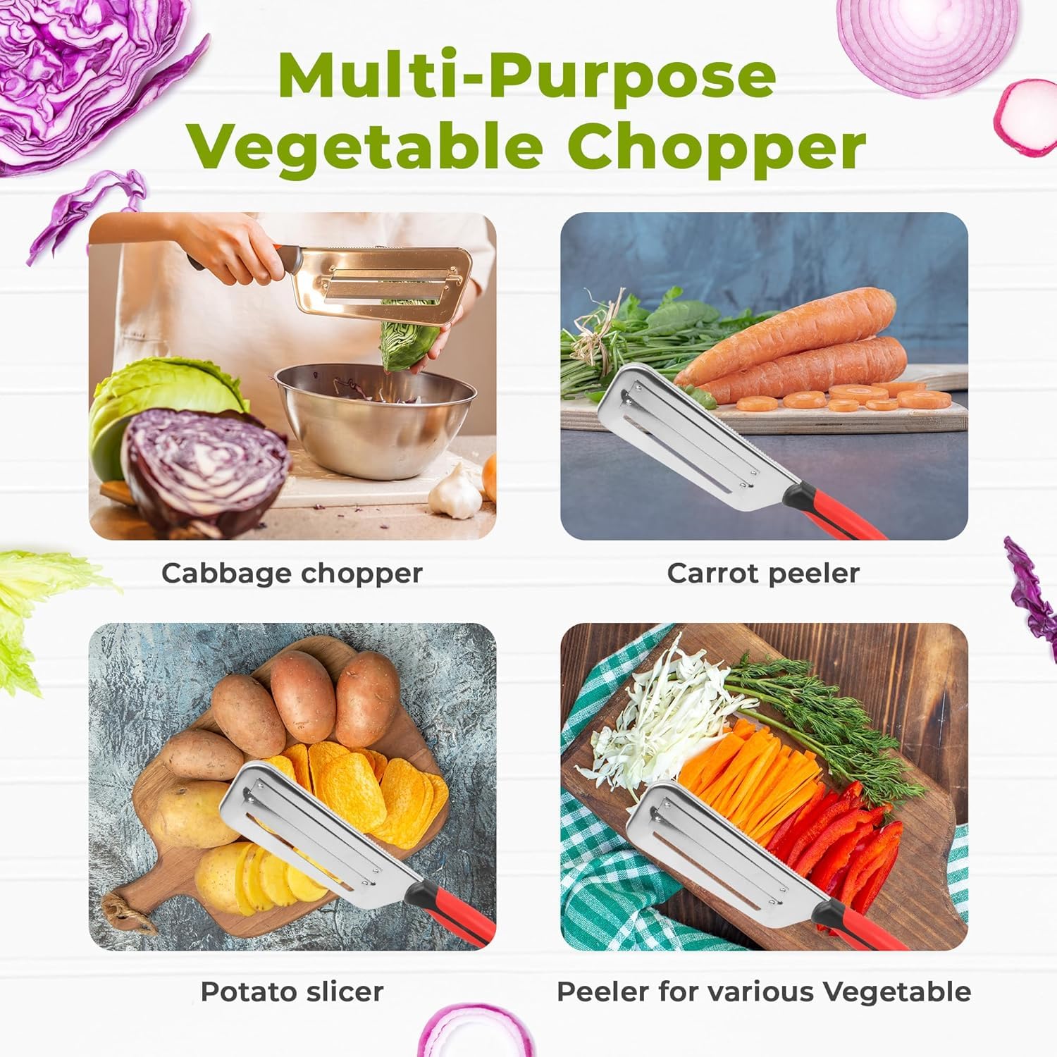 Double Blade Cabbage Slicer