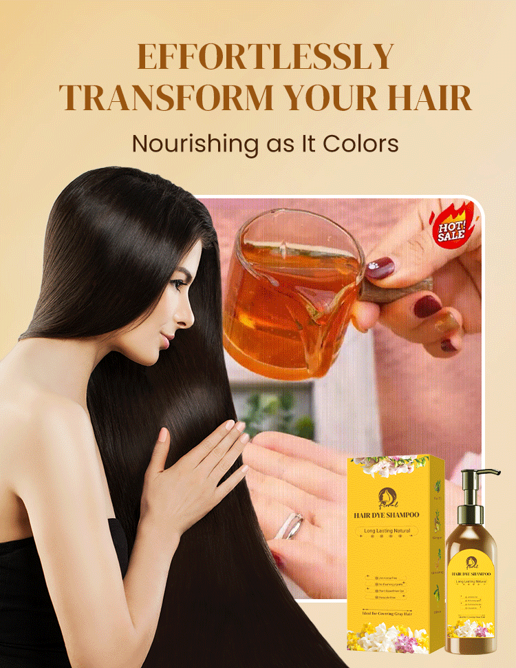 Japanese Natural Hair Dye Shampoo