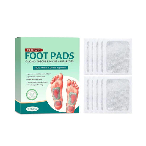 100% Herbal & Gentle Ingredient Detox Foot Patch
