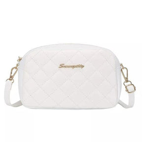 Girl’s Pu Leather Embroidered Shoulder Bag