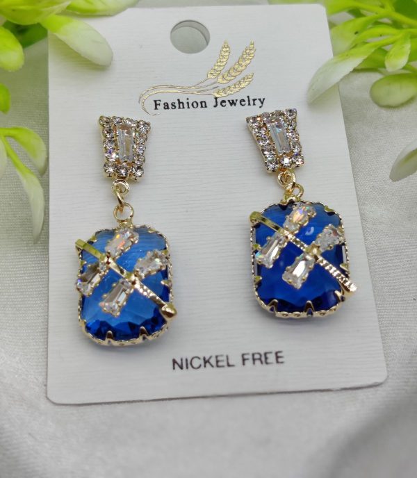 Imported Elegant Crystal Earrings