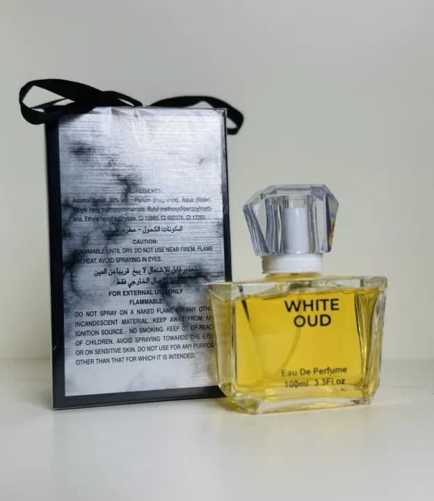 White Oud Perfume - Eau De Parfum - Unisex Fragrance - 100ml - Long-Lasting