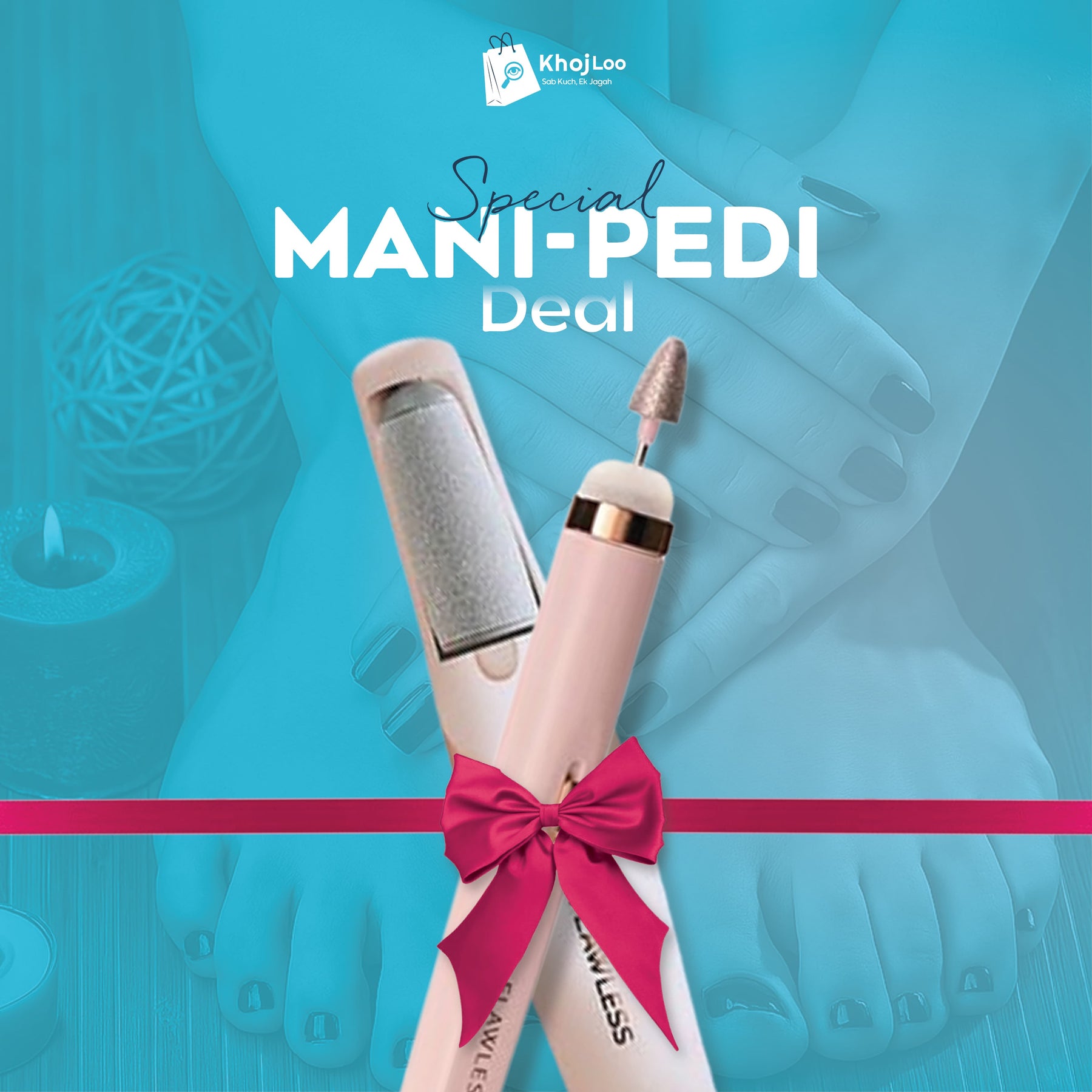 Khojloo.pk Special Mani-Pedi Deal