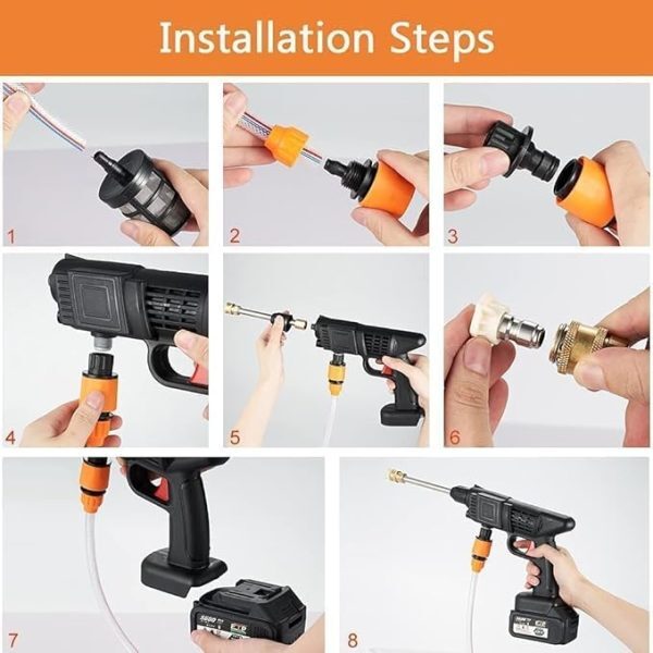 High Pressure Car Washer Spray Gun