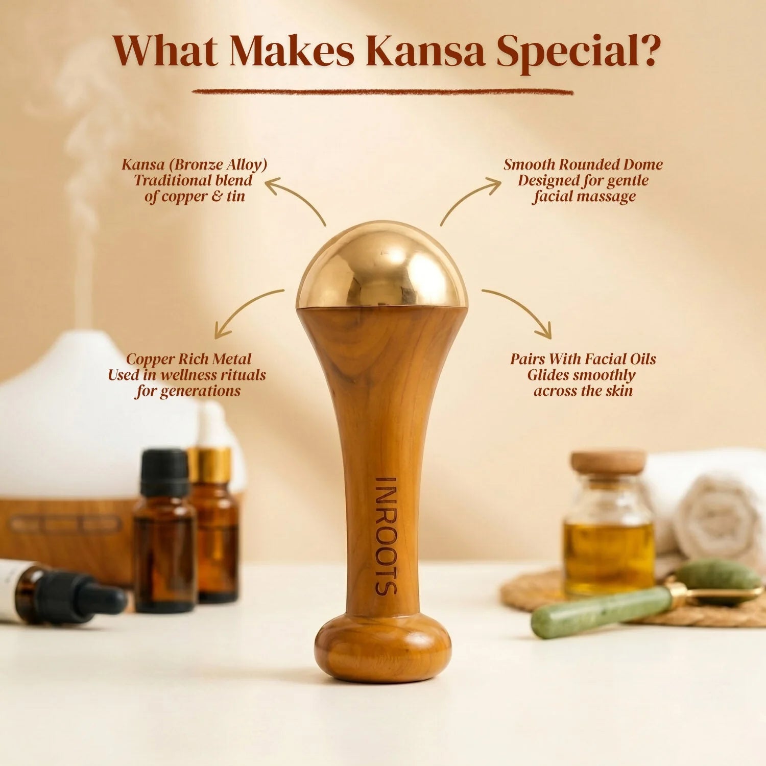 Kansa Wand Foot Massager