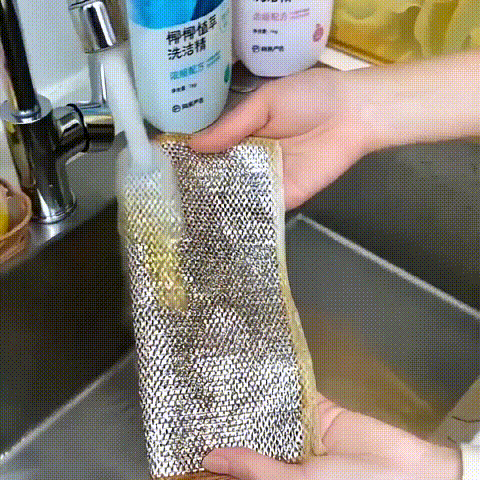 Non-Scratch Dish Cloths – Reusable (10 PCS)